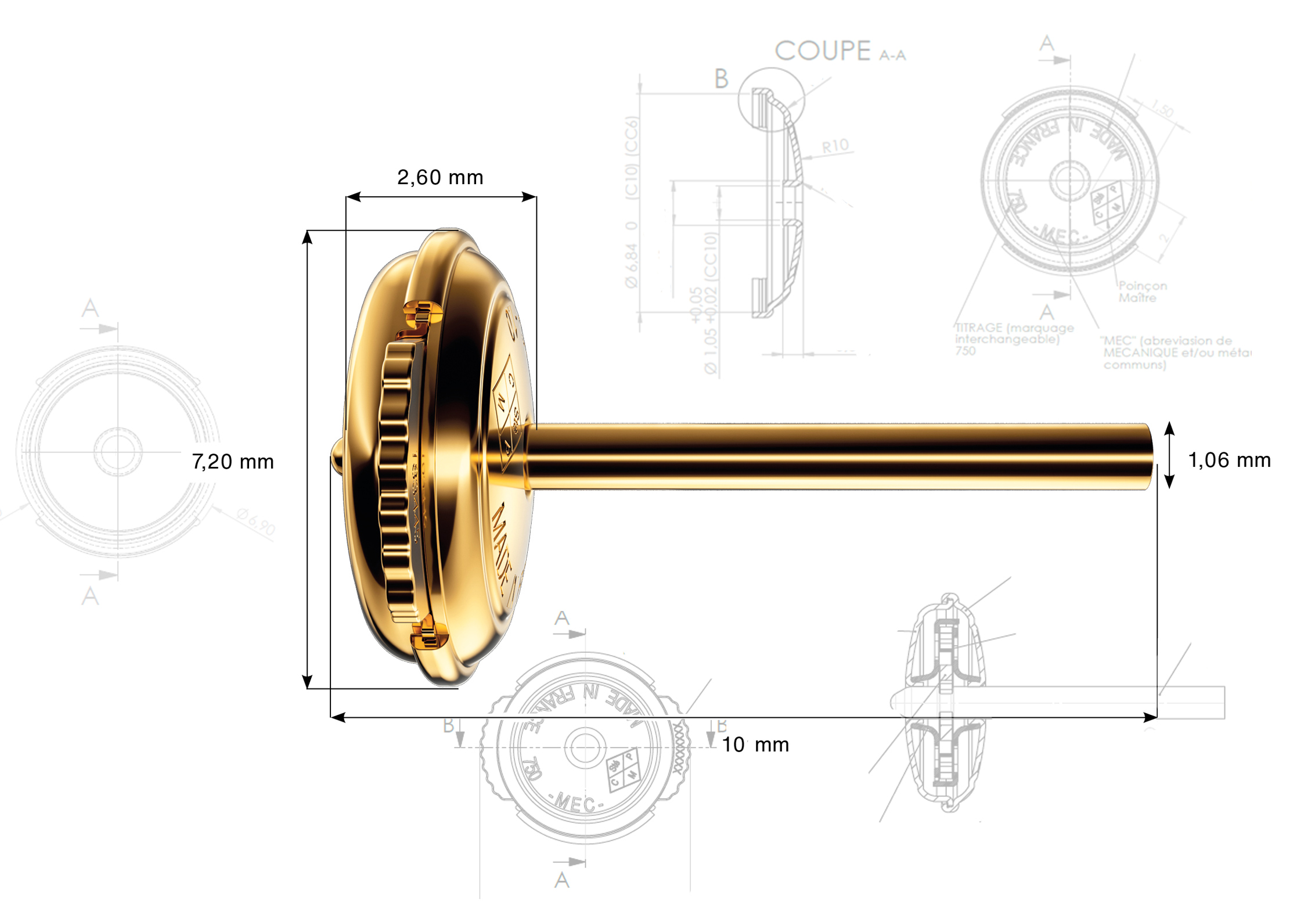 Smartlock – Le système des boucles d’oreilles d’exception